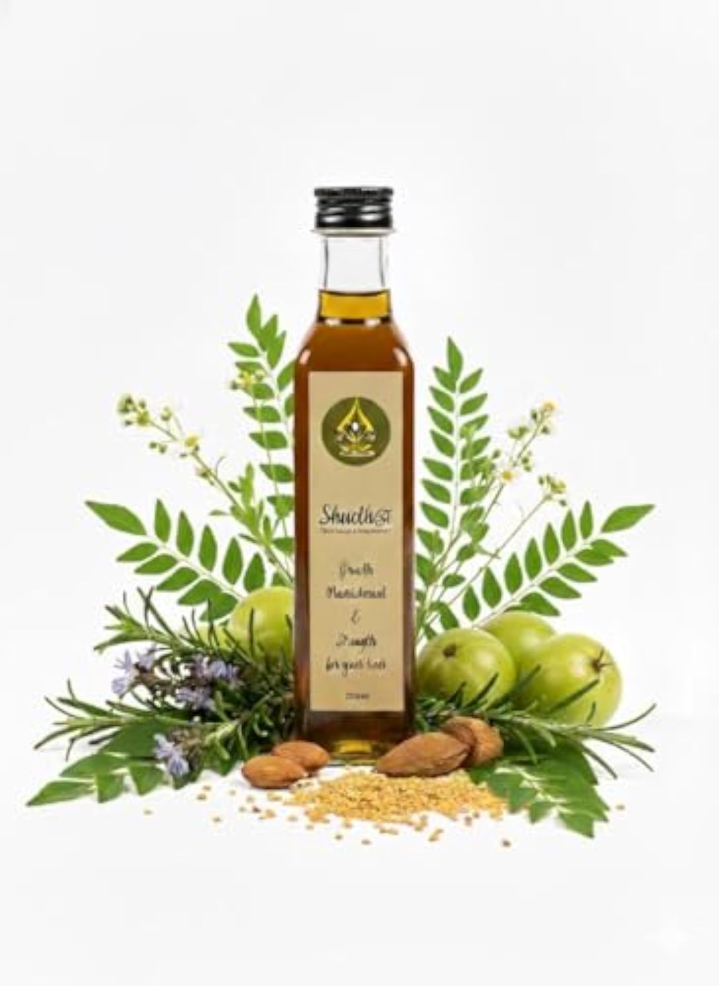 Herbal Hair Oil for Growth & Hair Fall Control